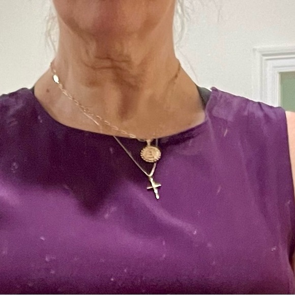 Adrienne Deep Purple Tank Top - Picture 8 of 8